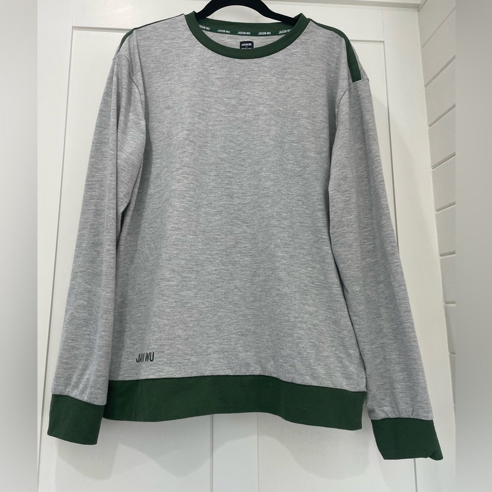 Jason Wu for‎ Eva Air Men's Gray and Green Shirt